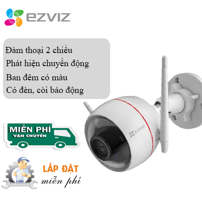 Camera Wifi Ezviz C3W - Lắp Đặt Camera Hà Nam