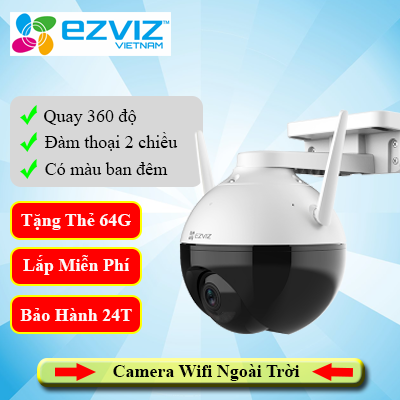 CAMERA WIFI IP EZVIZ C8C - Hà Nam