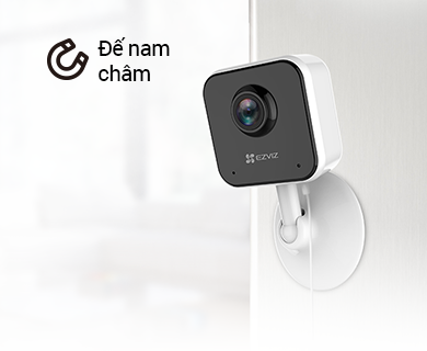 camera ezviz h1c lắp đặt dễ dàng với đế nam châm