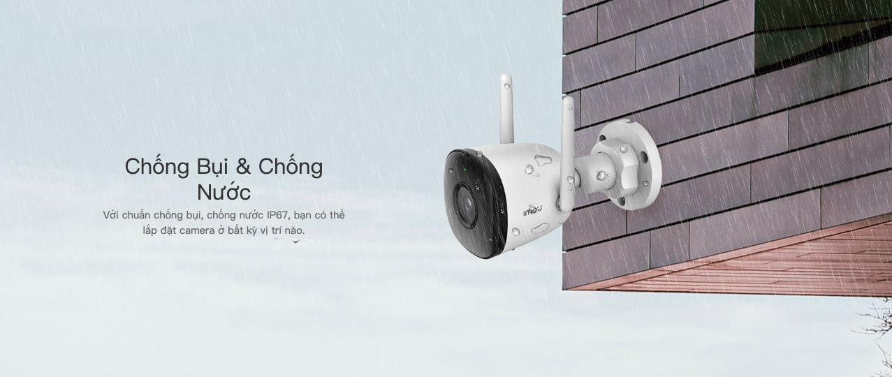 f42p khả năng chống nước cao - lắp đặt camera hà nam